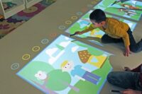 Mata do podłogi interaktywnej SmartFloor (3,5 m x 2,6 m)